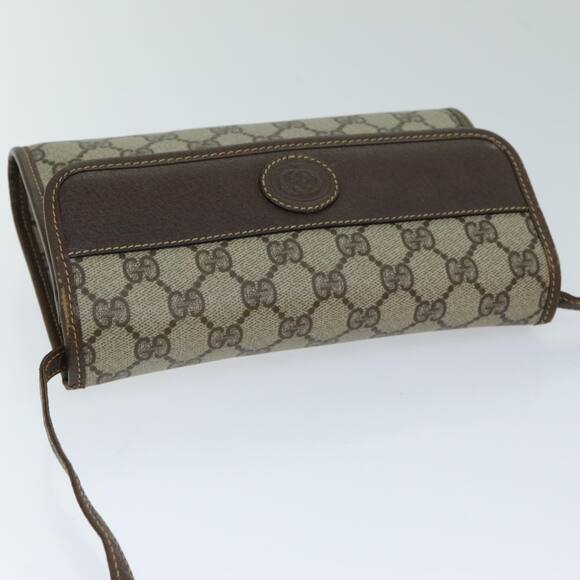 GUCCI GG Supreme Shoulder Bag Pvc Leather Beige 004 89 004 89 - Picture 6 of 16